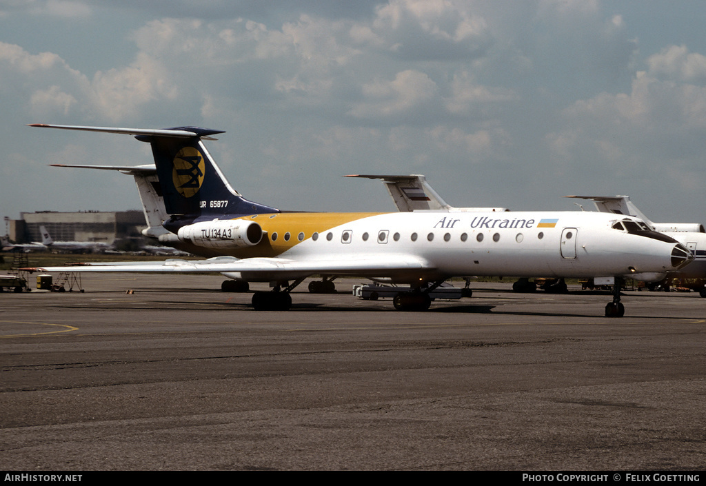 Aircraft Photo of UR-65877 | Tupolev Tu-134A-3 | Air Ukraine | AirHistory.net #337827