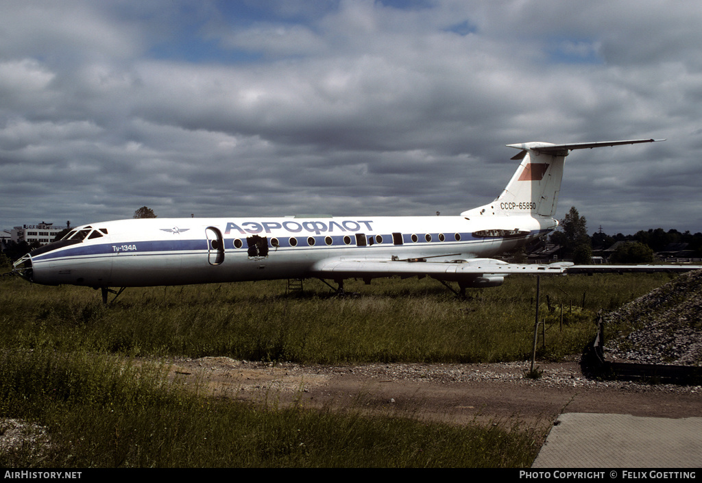 Aircraft Photo of CCCP-65850 | Tupolev Tu-134A | Aeroflot | AirHistory.net #337833