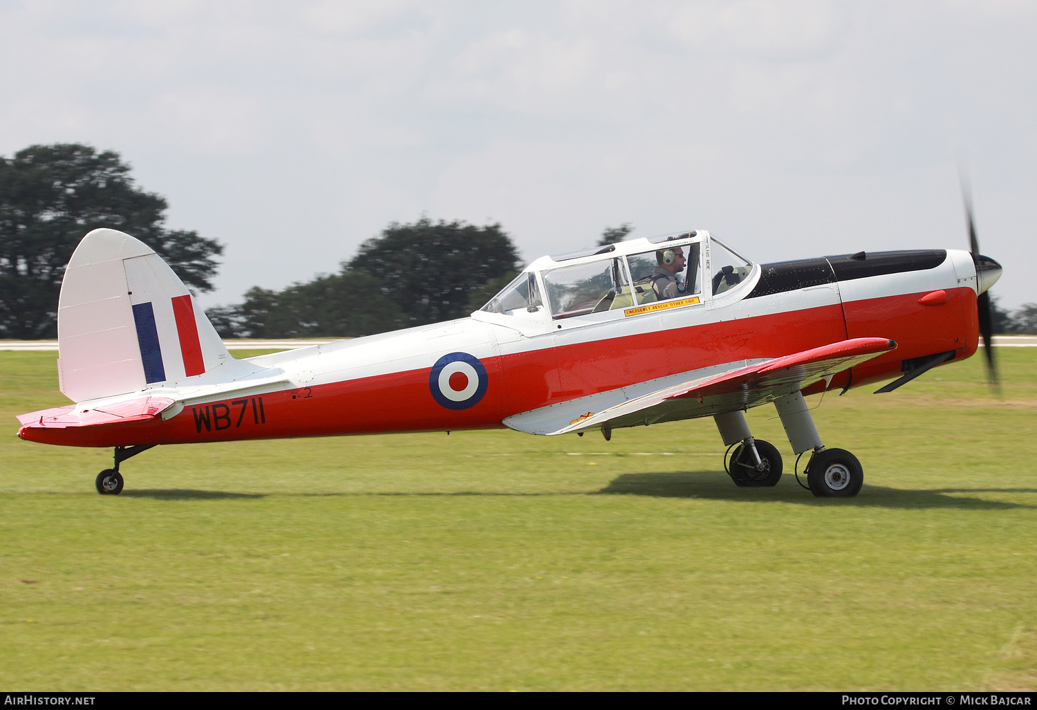 Aircraft Photo of G-APPM / WB711 | De Havilland DHC-1 Chipmunk Mk22 | UK - Air Force | AirHistory.net #337840