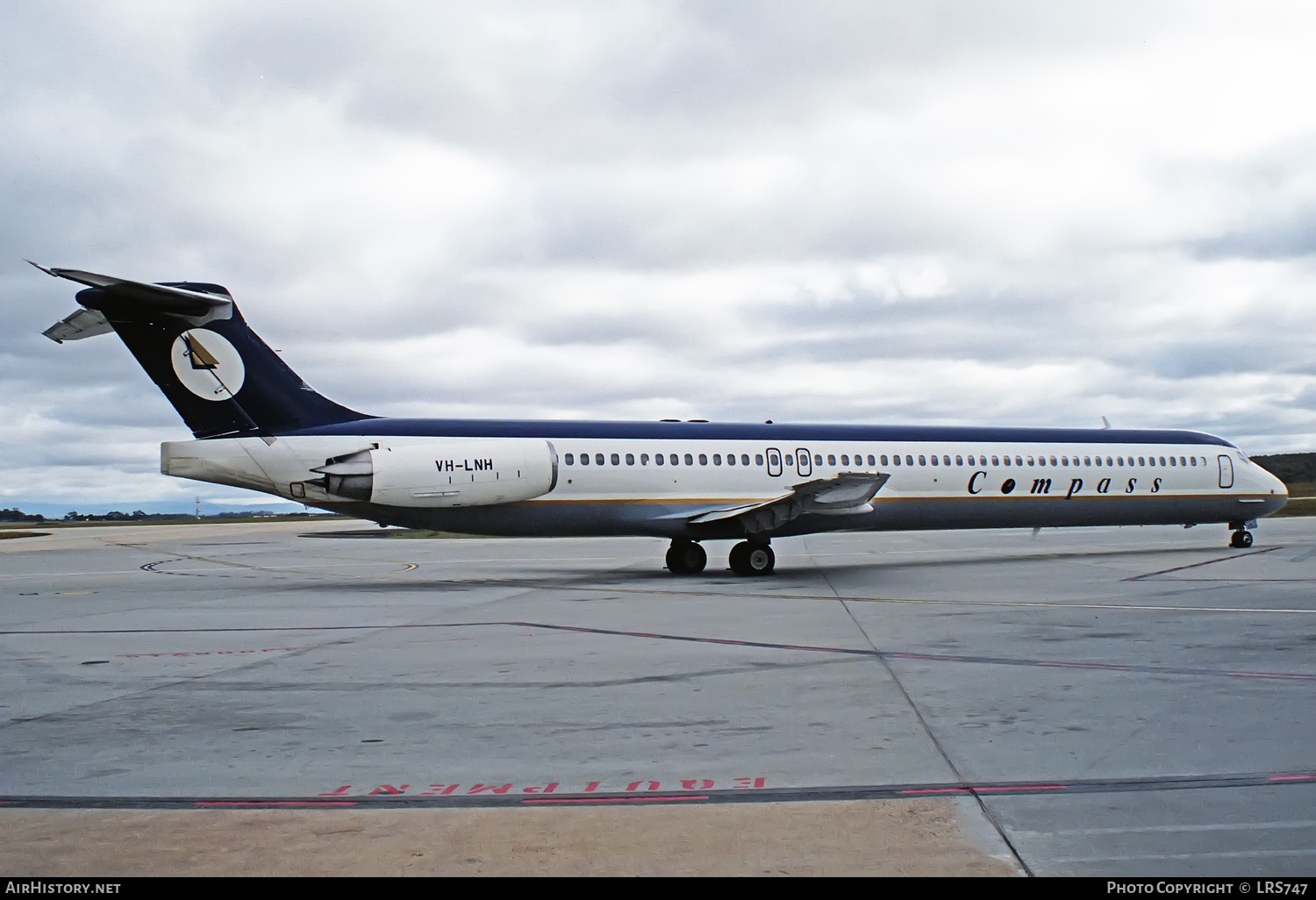 Aircraft Photo of VH-LNH | McDonnell Douglas MD-83 (DC-9-83) | Compass Airlines | AirHistory.net #337841