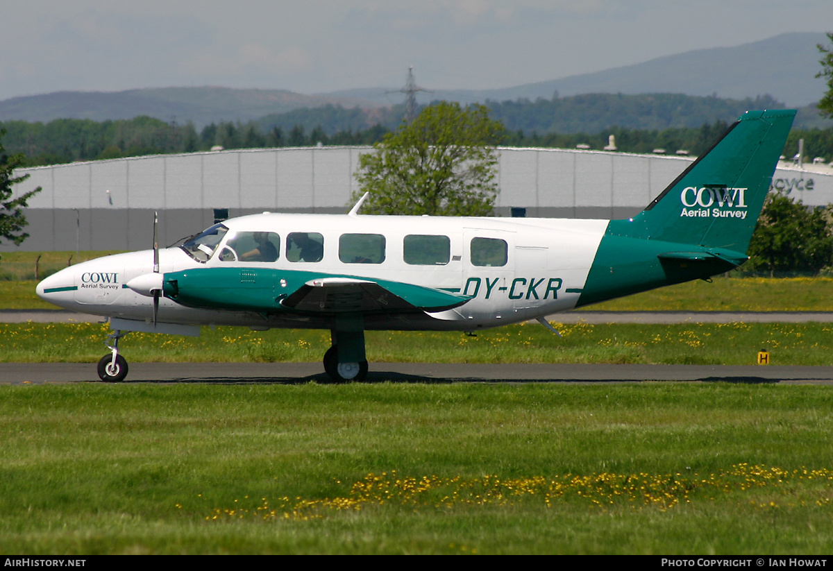 Aircraft Photo of OY-CKR | Piper PA-31-350 Navajo Chieftain | COWI Aerial Survey | AirHistory.net #337848