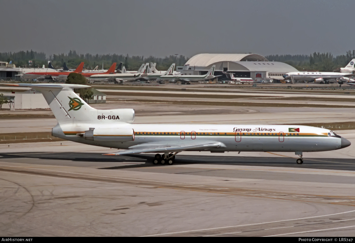 Aircraft Photo of 8R-GGA | Tupolev Tu-154M | Guyana Airways | AirHistory.net #337852