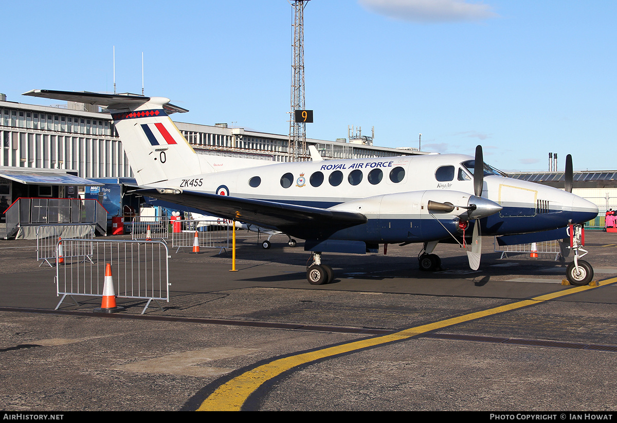 Aircraft Photo of ZK455 | Raytheon B200 King Air | UK - Air Force | AirHistory.net #337853
