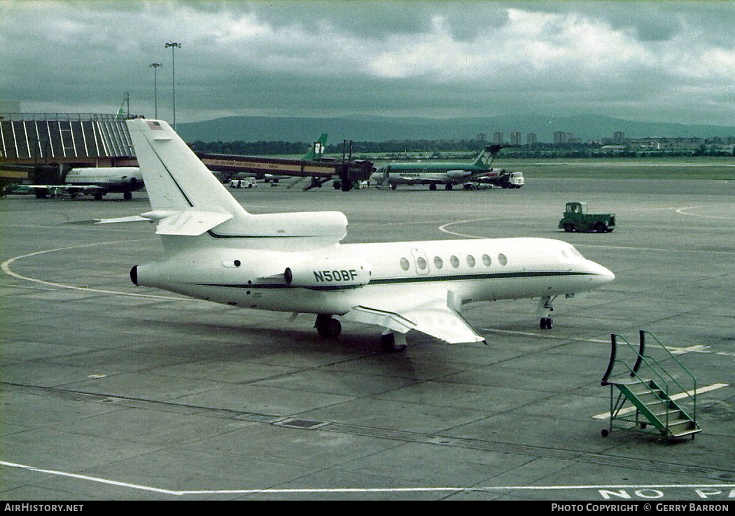 Aircraft Photo of N50BF | Dassault Falcon 50 | AirHistory.net #337856