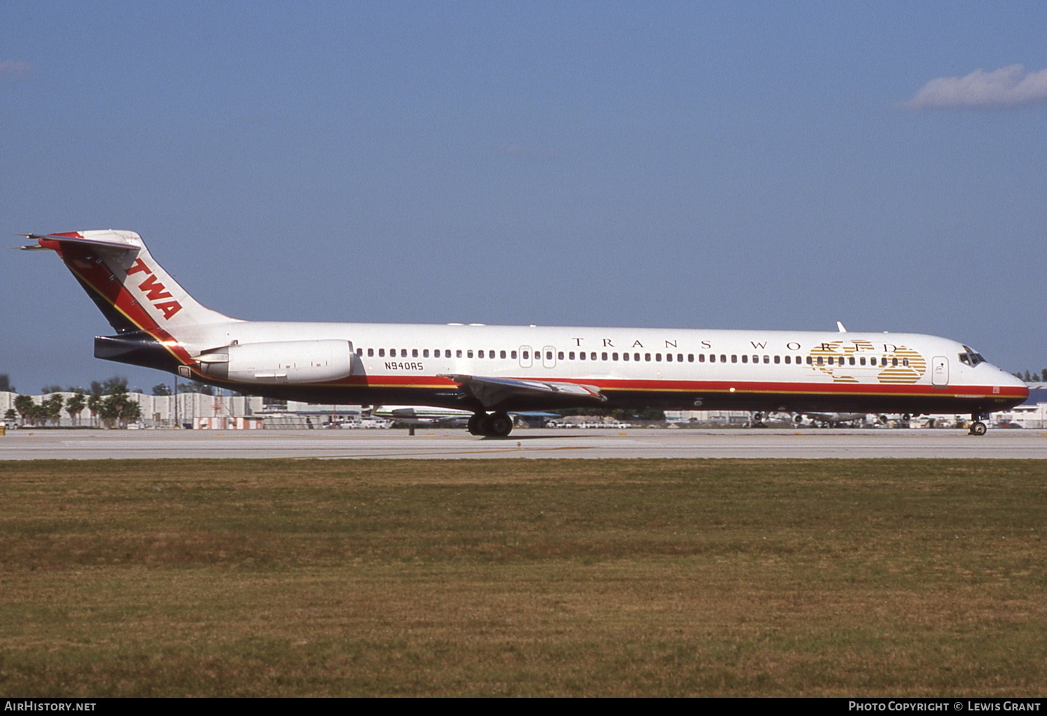 Aircraft Photo of N940AS | McDonnell Douglas MD-82 (DC-9-82) | Trans World Airlines - TWA | AirHistory.net #337889