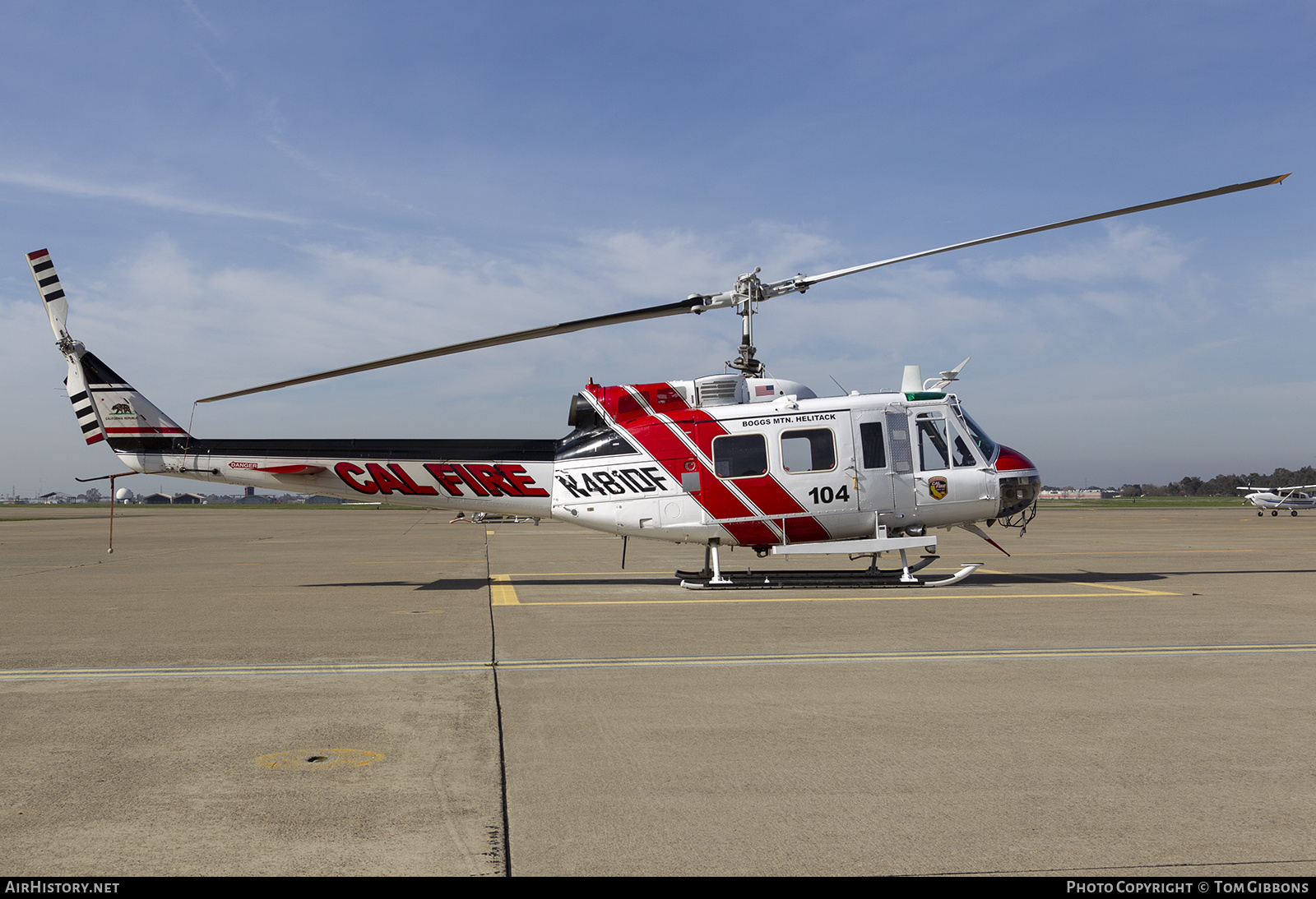 Aircraft Photo of N481DF | Bell UH-1H Iroquois | Cal Fire - California Department of Forestry & Fire Protection | AirHistory.net #337894
