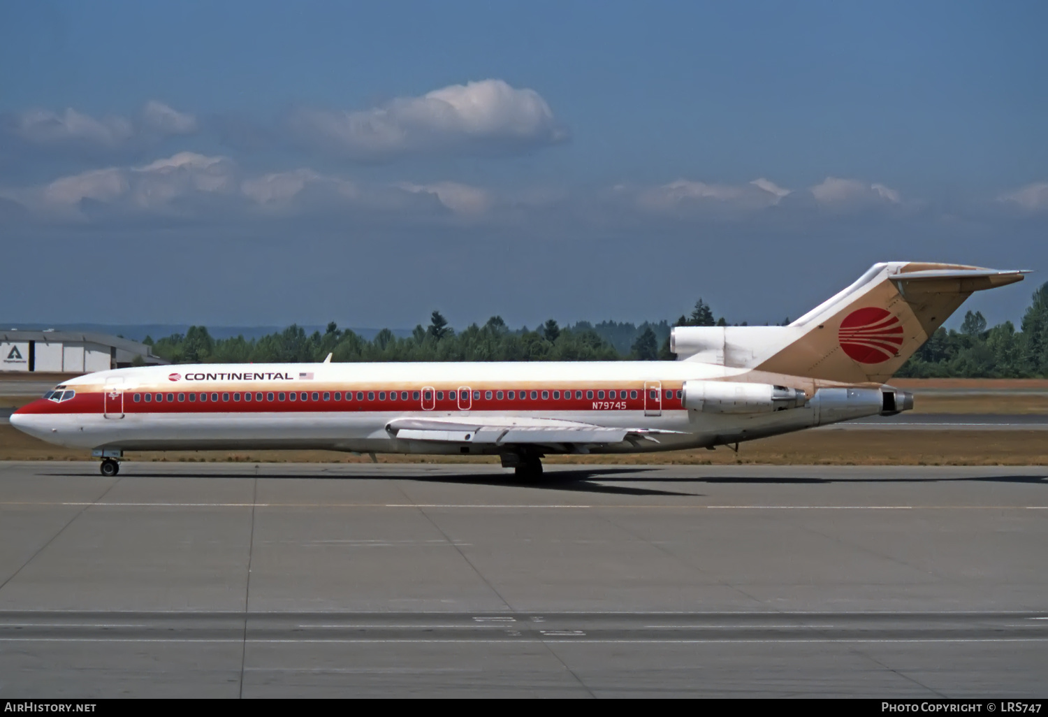 Aircraft Photo of N79745 | Boeing 727-224/Adv | Continental Airlines | AirHistory.net #337899