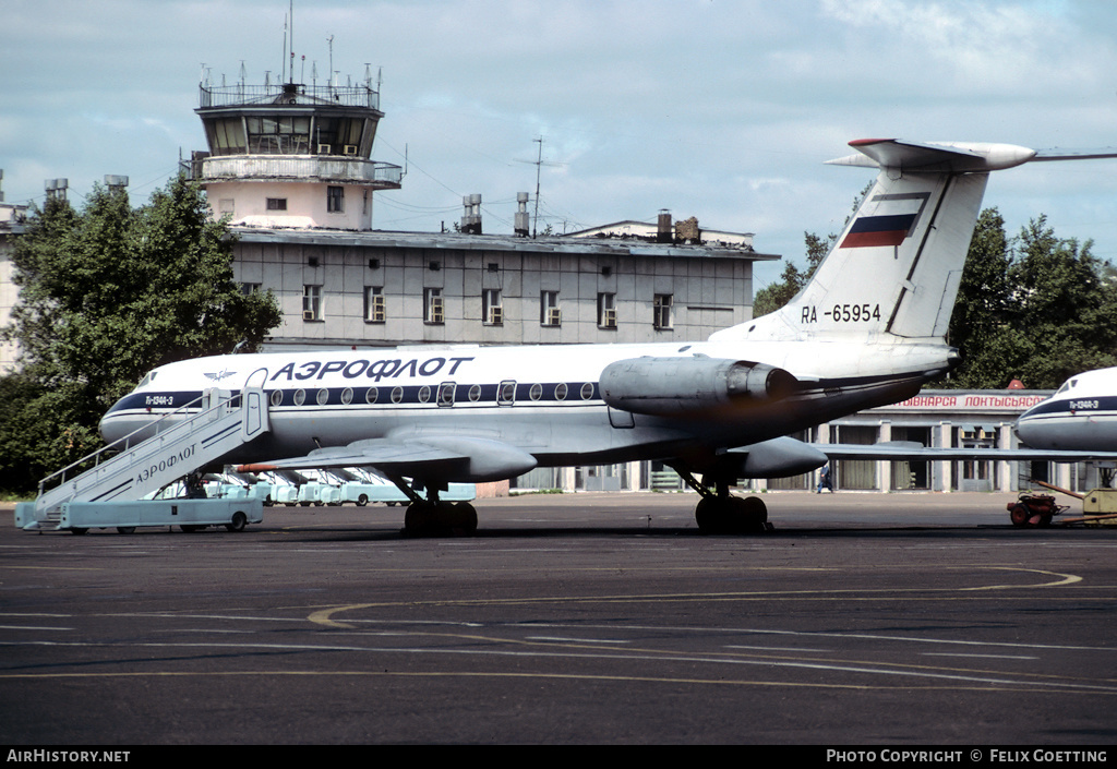 Aircraft Photo of RA-65954 | Tupolev Tu-134A-3 | Aeroflot | AirHistory.net #337900