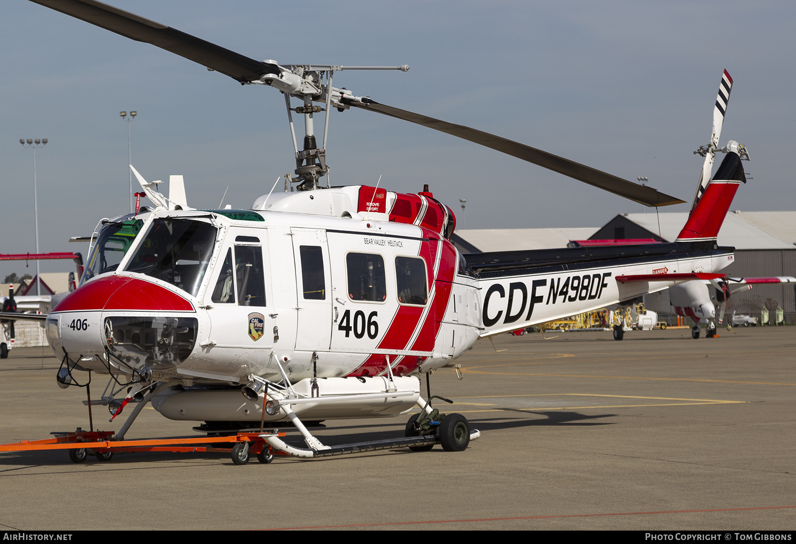 Aircraft Photo of N498DF | Bell EH-1H Iroquois | Cal Fire - California Department of Forestry & Fire Protection | AirHistory.net #337903