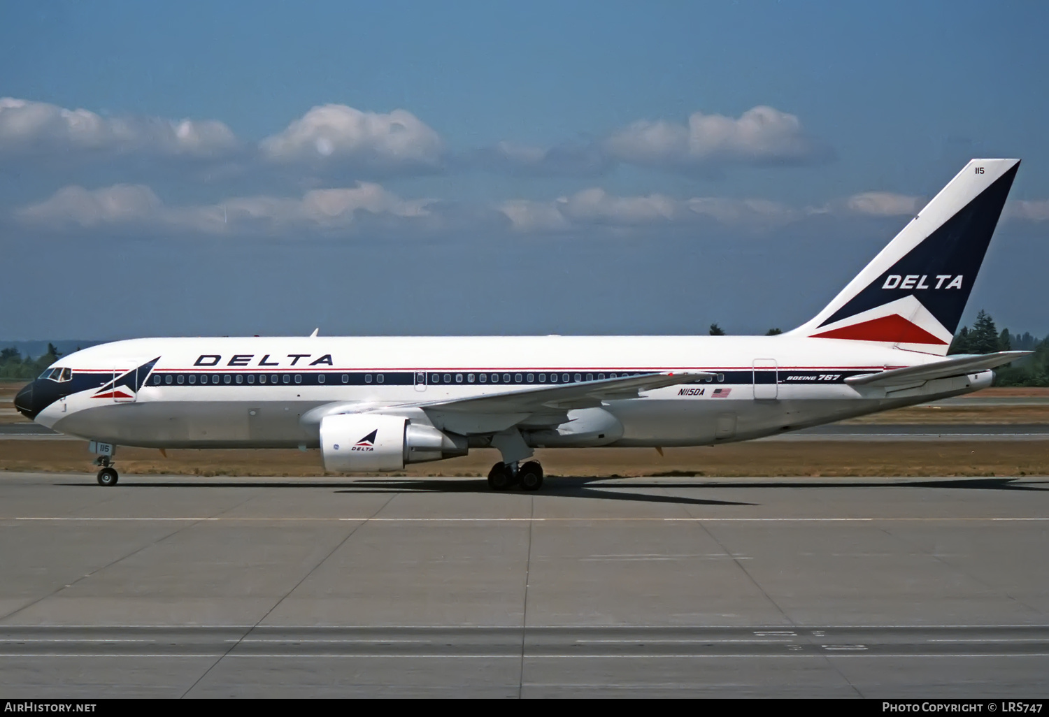 Aircraft Photo of N115DA | Boeing 767-232 | Delta Air Lines | AirHistory.net #337915