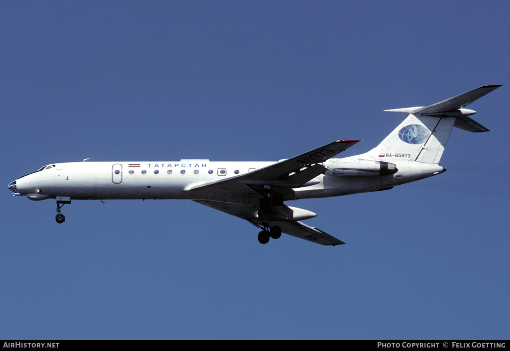 Aircraft Photo of RA-65973 | Tupolev Tu-134A | Tatarstan Airlines | AirHistory.net #337925