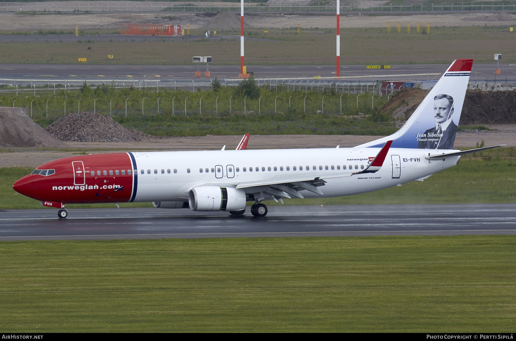 Aircraft Photo of EI-FVH | Boeing 737-800 | Norwegian | AirHistory.net #337933