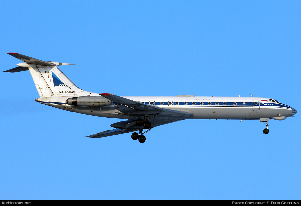 Aircraft Photo of RA-65043 | Tupolev Tu-134A-3 | Volga Avia | AirHistory.net #337936