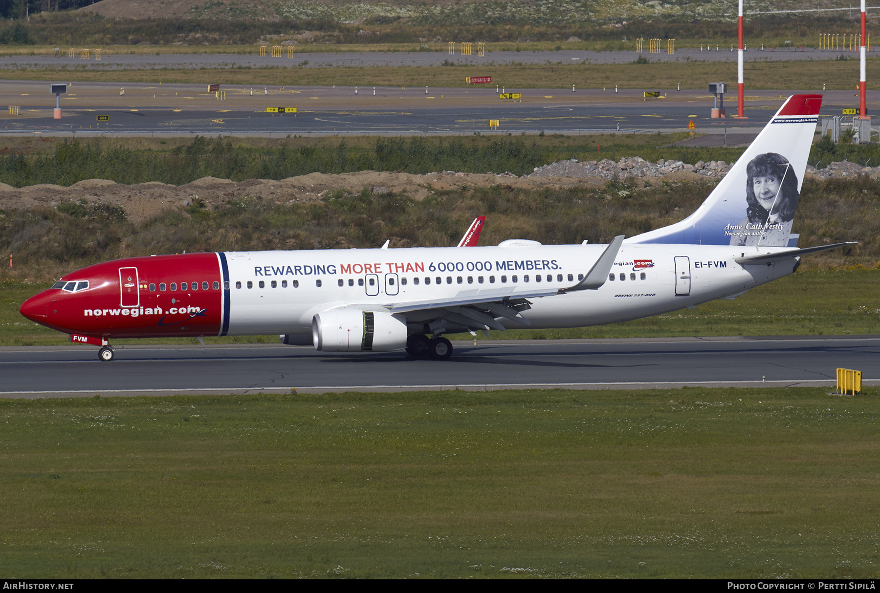 Aircraft Photo of EI-FVM | Boeing 737-8JP | Norwegian | AirHistory.net #337941