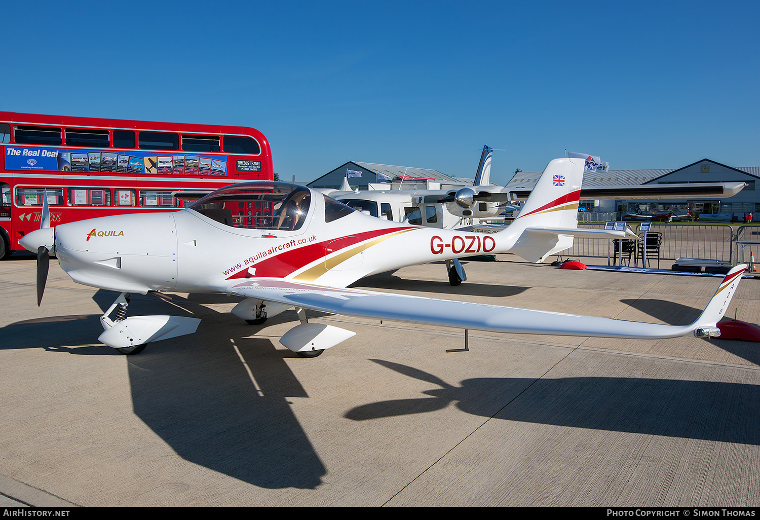 Aircraft Photo of G-OZIO | Aquila AT01 A210 | AirHistory.net #337947