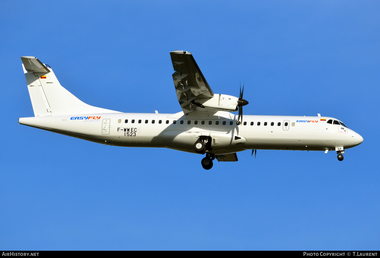 Aircraft Photo of F-WWEC | ATR ATR-72-600 (ATR-72-212A) | EasyFly | AirHistory.net #337956