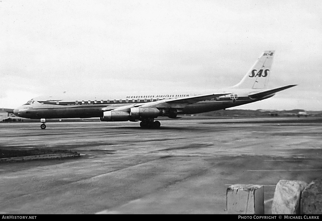 Aircraft Photo of LN-MOA | Douglas DC-8-33 | Scandinavian Airlines System - SAS | AirHistory.net #337970