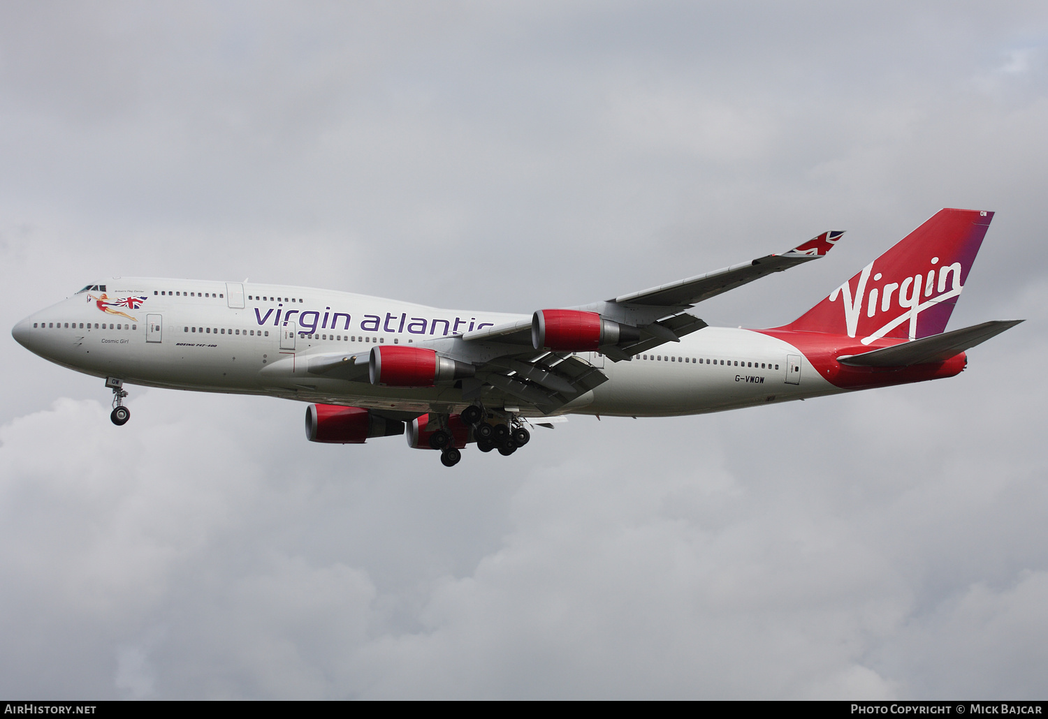 Aircraft Photo of G-VWOW | Boeing 747-41R | Virgin Atlantic Airways | AirHistory.net #338024