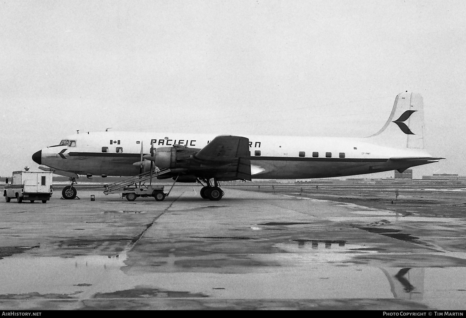 Aircraft Photo of CF-PWF | Douglas DC-6B | Pacific Western Airlines | AirHistory.net #338034