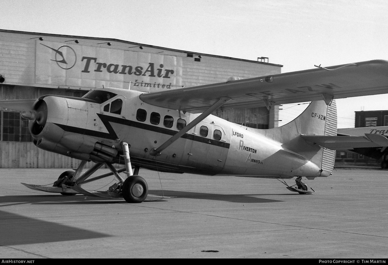 Aircraft Photo of CF-AZW | De Havilland Canada DHC-3 Otter | Ilford Riverton Airways | AirHistory.net #338035