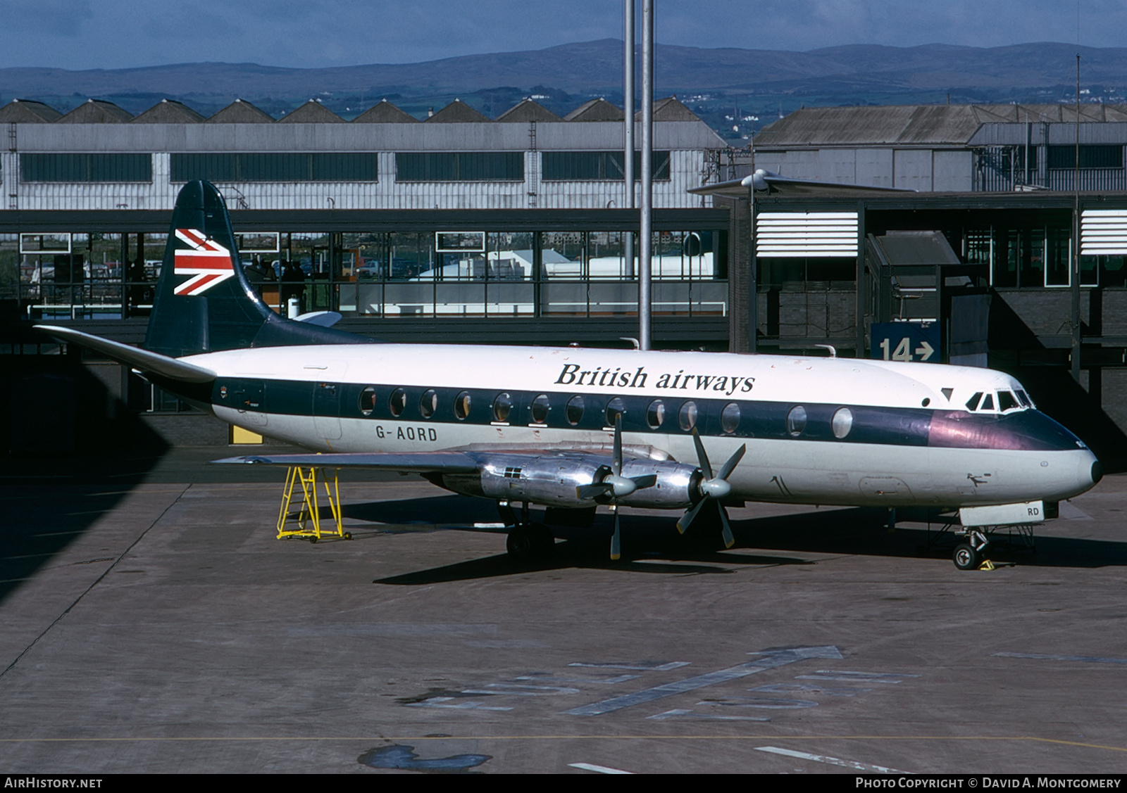 Aircraft Photo of G-AORD | Vickers 802 Viscount | British Airways | AirHistory.net #338041