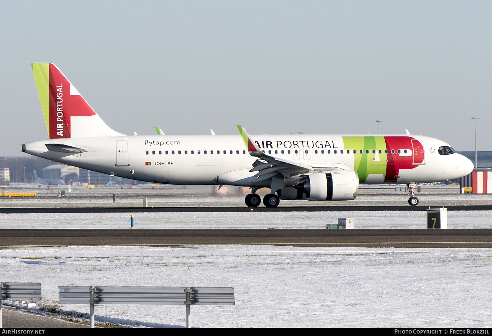 Aircraft Photo of CS-TVH | Airbus A320-251N | TAP Air Portugal | AirHistory.net #338058