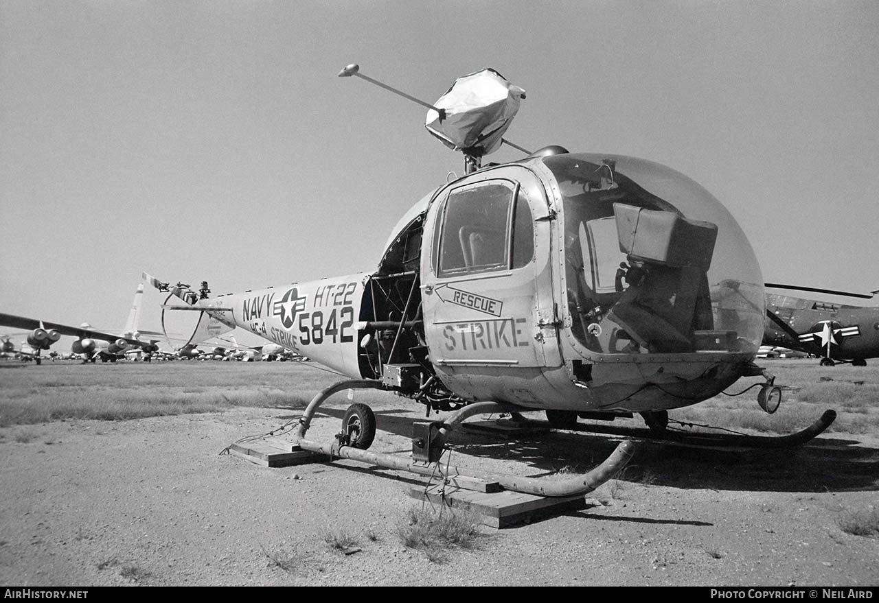 Aircraft Photo of 145842 / 5842 | Bell TH-13N | USA - Navy | AirHistory.net #338061