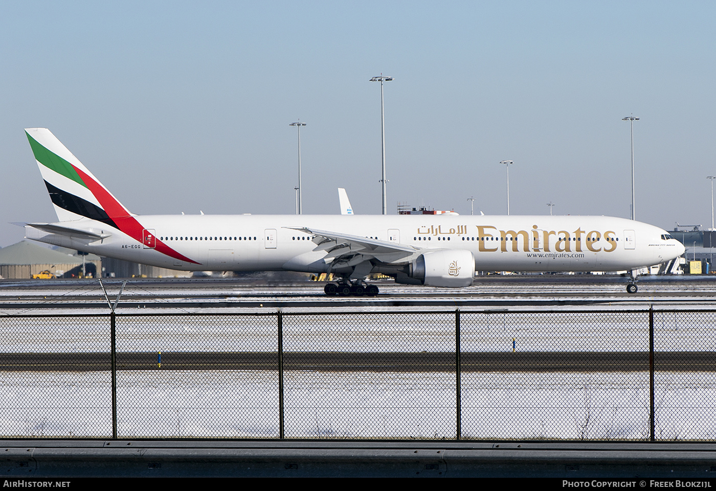 Aircraft Photo of A6-EGG | Boeing 777-31H/ER | Emirates | AirHistory.net #338064