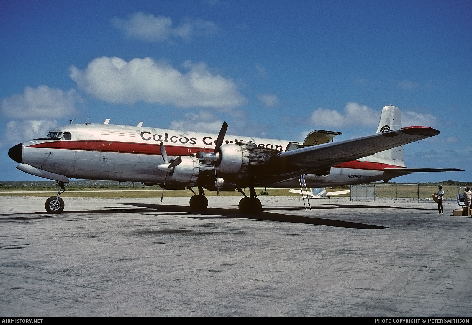Aircraft Photo of N43867 | Douglas C-118A Liftmaster (DC-6A) | Caicos Caribbean Airways | AirHistory.net #338069