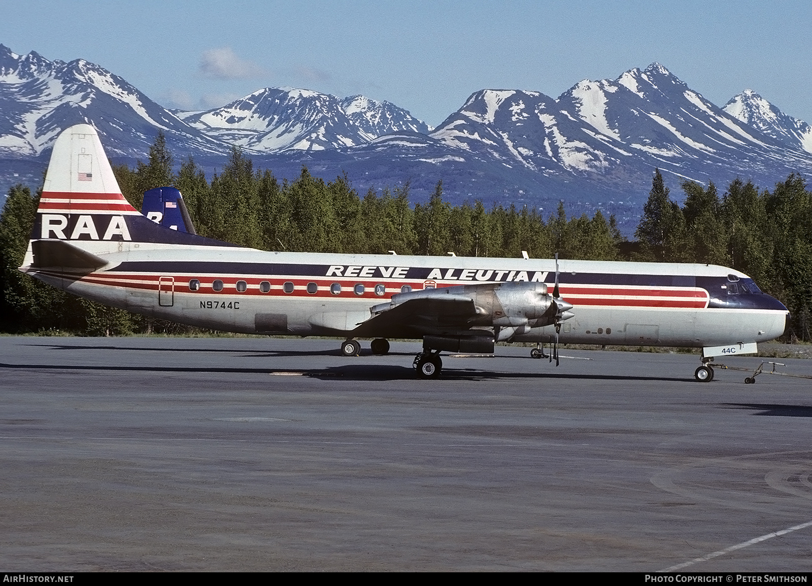 Aircraft Photo of N9744C | Lockheed L-188C(PF) Electra | Reeve Aleutian Airways - RAA | AirHistory.net #338078