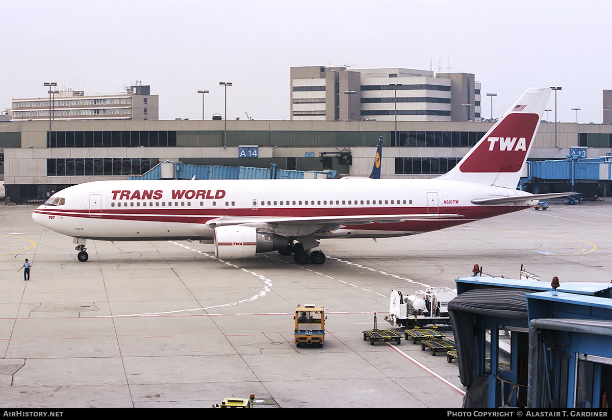 Aircraft Photo of N610TW | Boeing 767-231(ER) | Trans World Airlines - TWA | AirHistory.net #338087