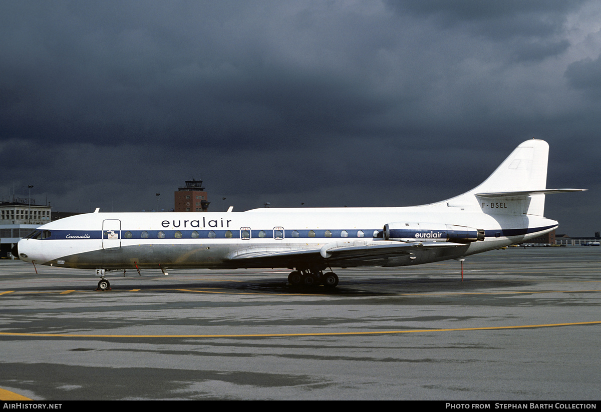 Aircraft Photo of F-BSEL | Sud SE-210 Caravelle VI-R | Euralair | AirHistory.net #338091