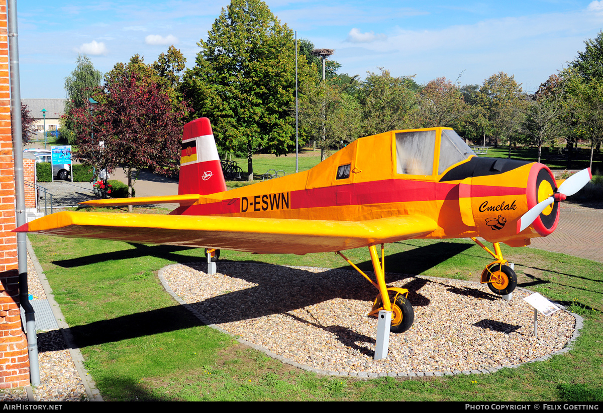 Aircraft Photo of D-ESWN | Let Z-37A Cmelak | Interflug | AirHistory.net #338096