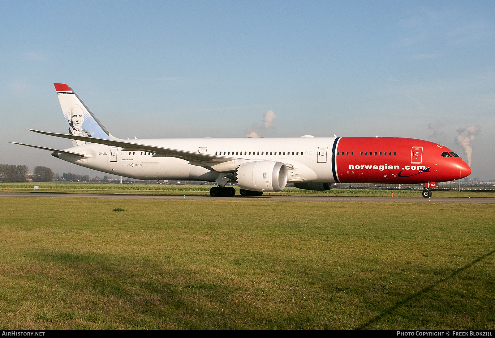 Aircraft Photo of LN-LNJ | Boeing 787-9 Dreamliner | Norwegian | AirHistory.net #338099