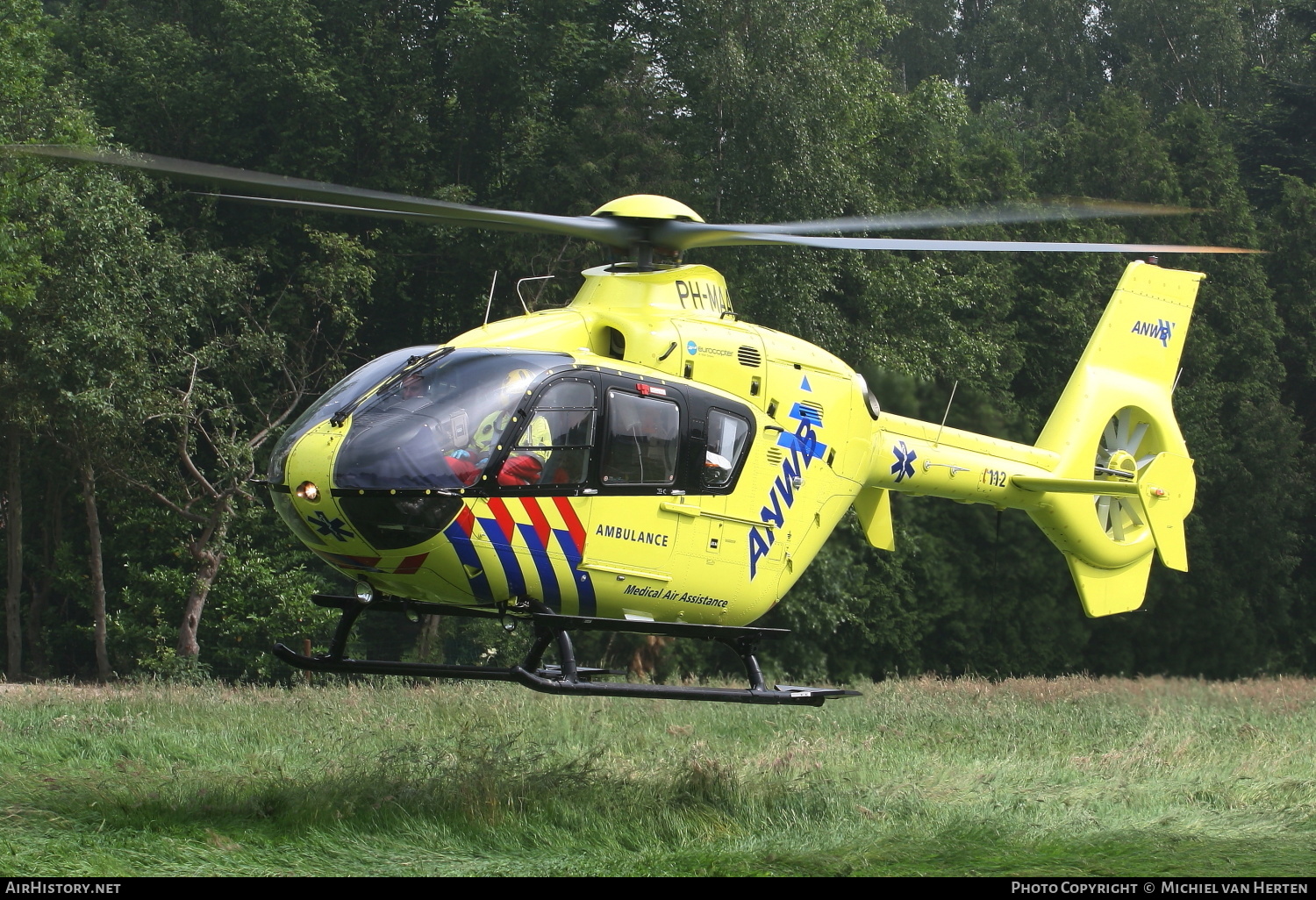 Aircraft Photo of PH-MAA | Eurocopter EC-135T-2+ | ANWB Medical Air Assistance | AirHistory.net #338124