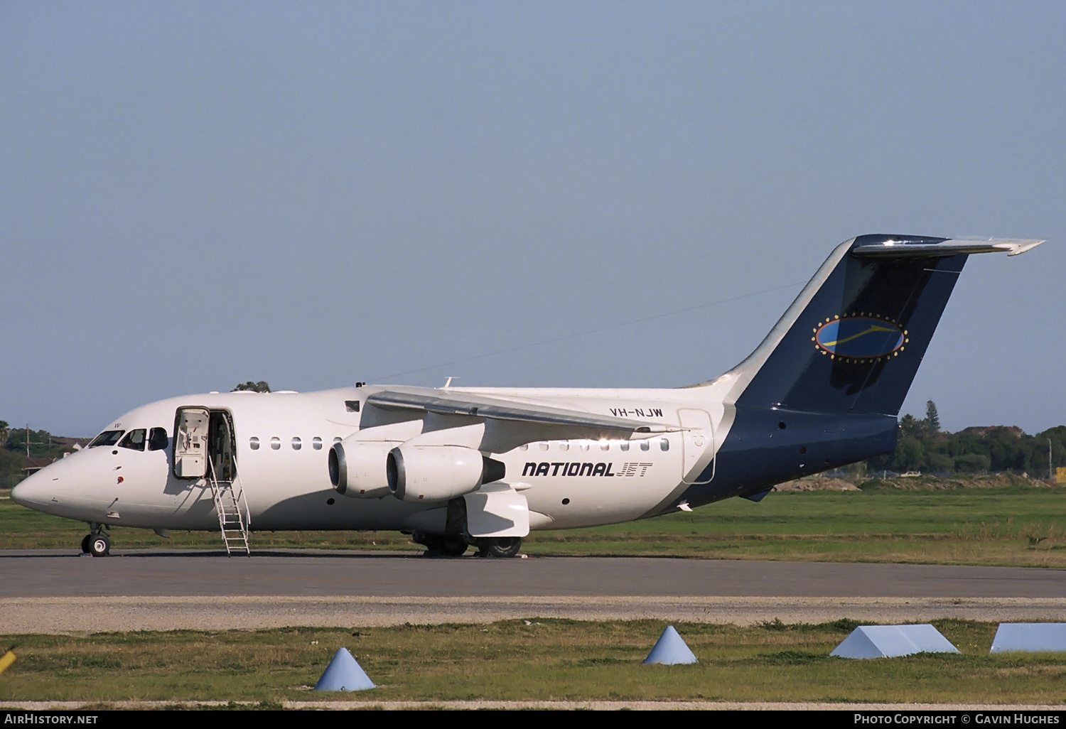 Aircraft Photo of VH-NJW | British Aerospace BAe-146-100 | National Jet Systems | AirHistory.net #338128