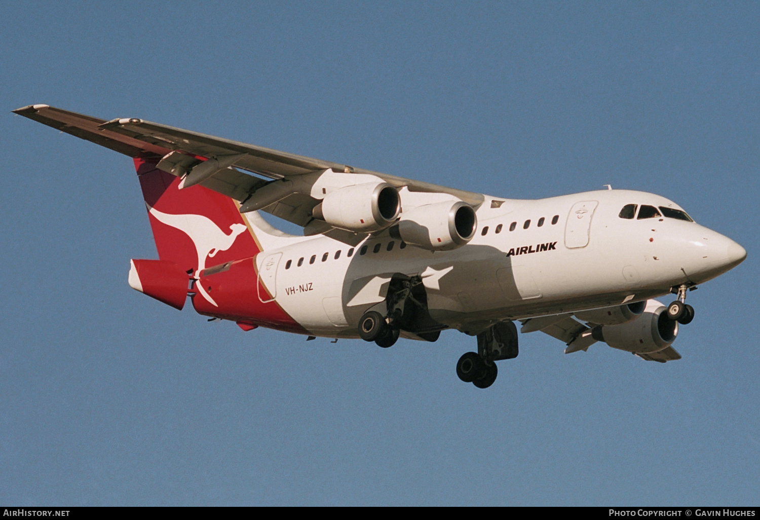 Aircraft Photo of VH-NJZ | British Aerospace BAe-146-100 | Airlink | AirHistory.net #338138