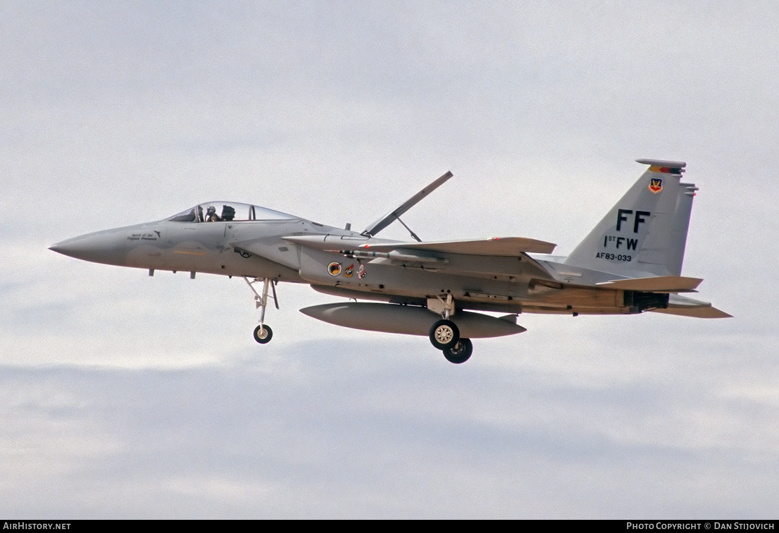 Aircraft Photo of 83-0033 / AF83-033 | McDonnell Douglas F-15C Eagle | USA - Air Force | AirHistory.net #338152