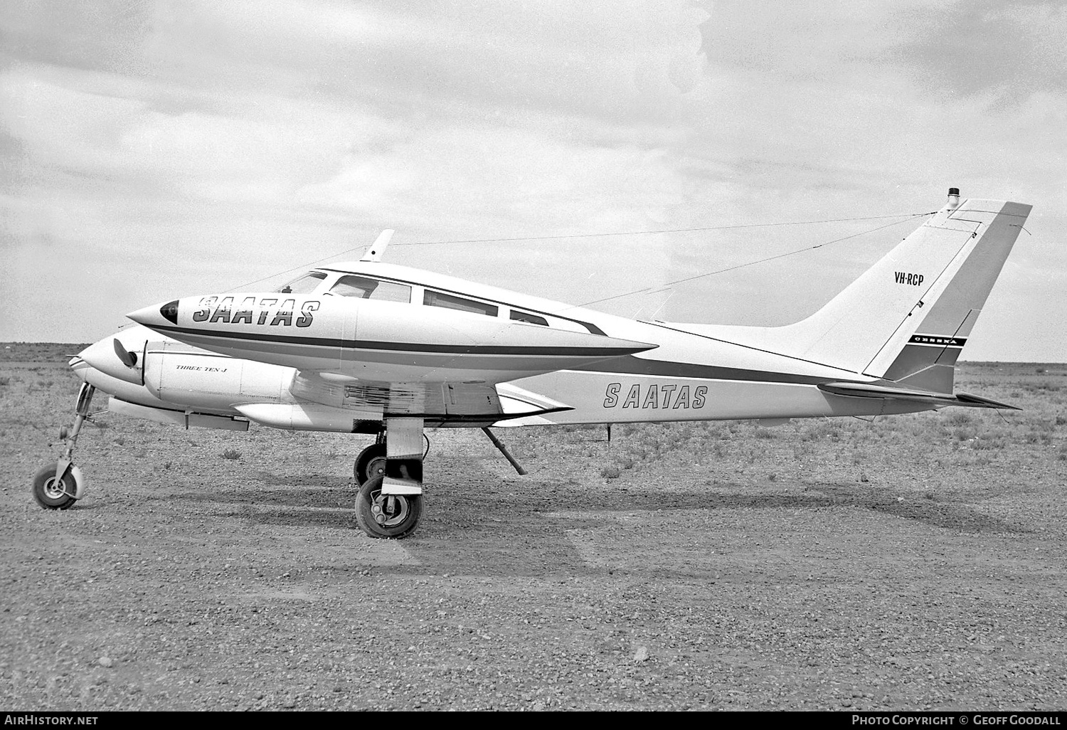 Aircraft Photo of VH-RCP | Cessna 310J | South Australian and Territory Air Services - SAATAS | AirHistory.net #338156