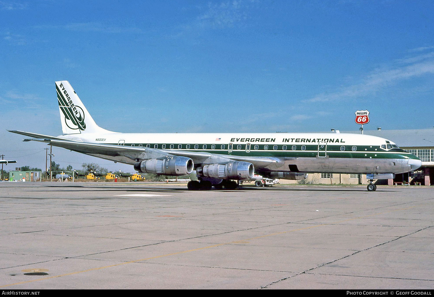 Aircraft Photo of N800EV | Douglas DC-8-52 | Evergreen International Airlines | AirHistory.net #338157