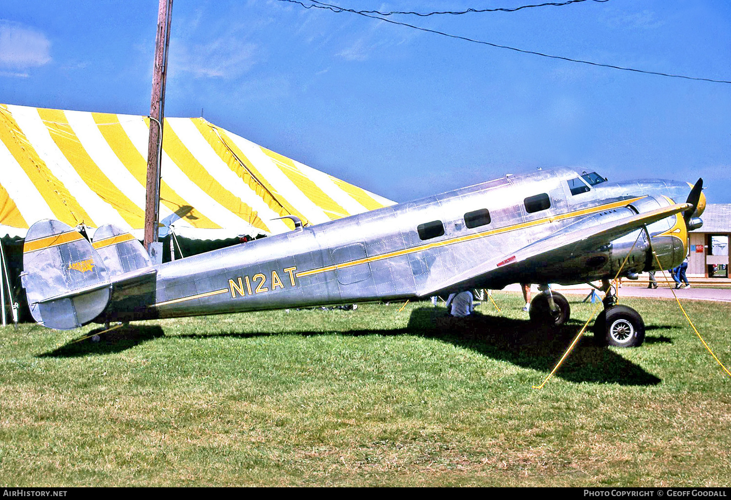 Aircraft Photo of N12AT | Lockheed 12-A Electra Junior | AirHistory.net #338160