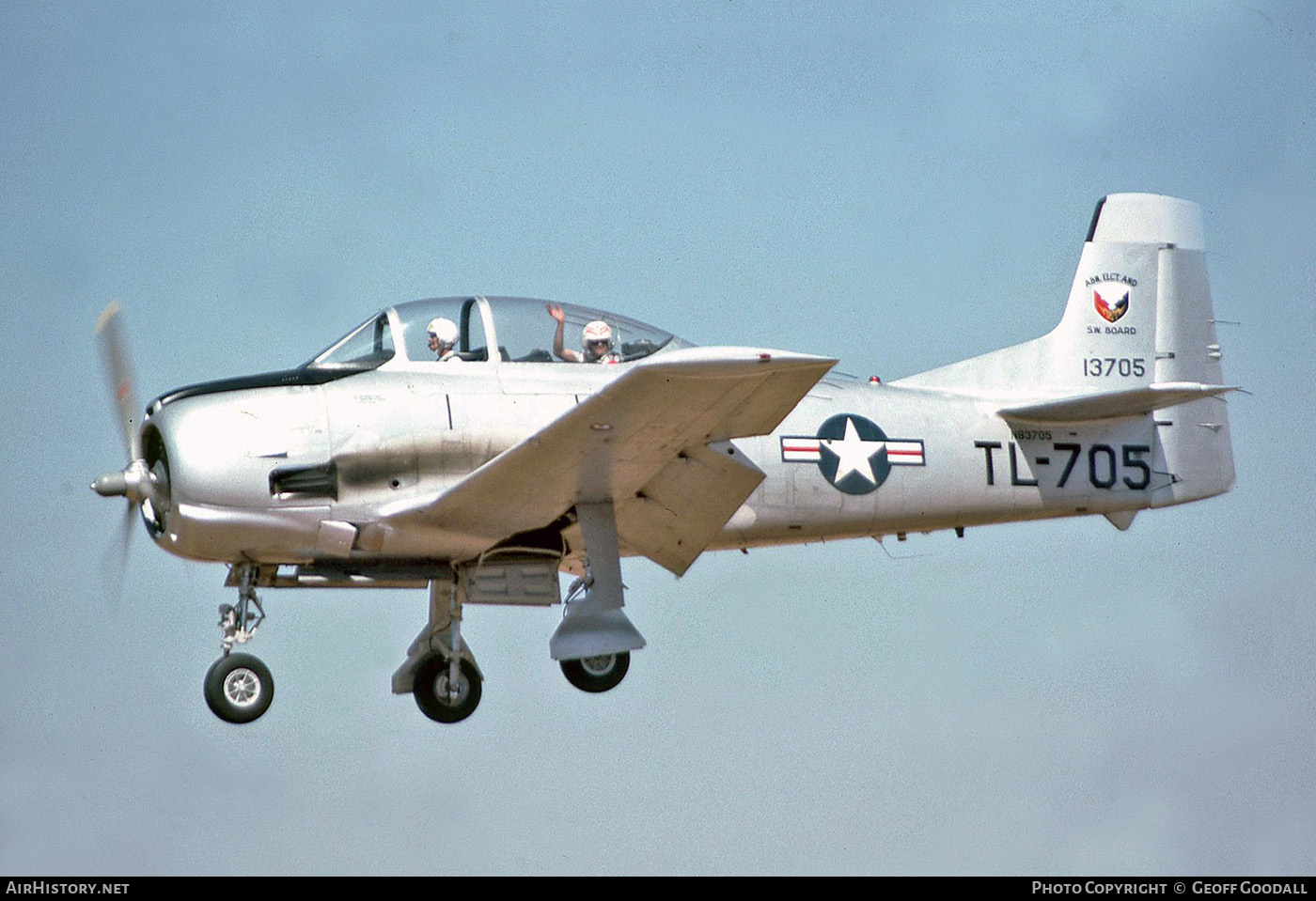 Aircraft Photo of N83705 / 13705 | North American T-28A Trojan | USA - Air Force | AirHistory.net #338161