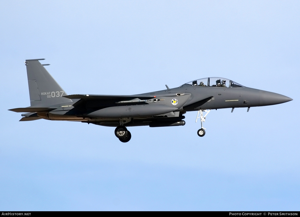 Aircraft Photo of 02-037 | McDonnell Douglas F-15K Eagle | South Korea - Air Force | AirHistory.net #338193