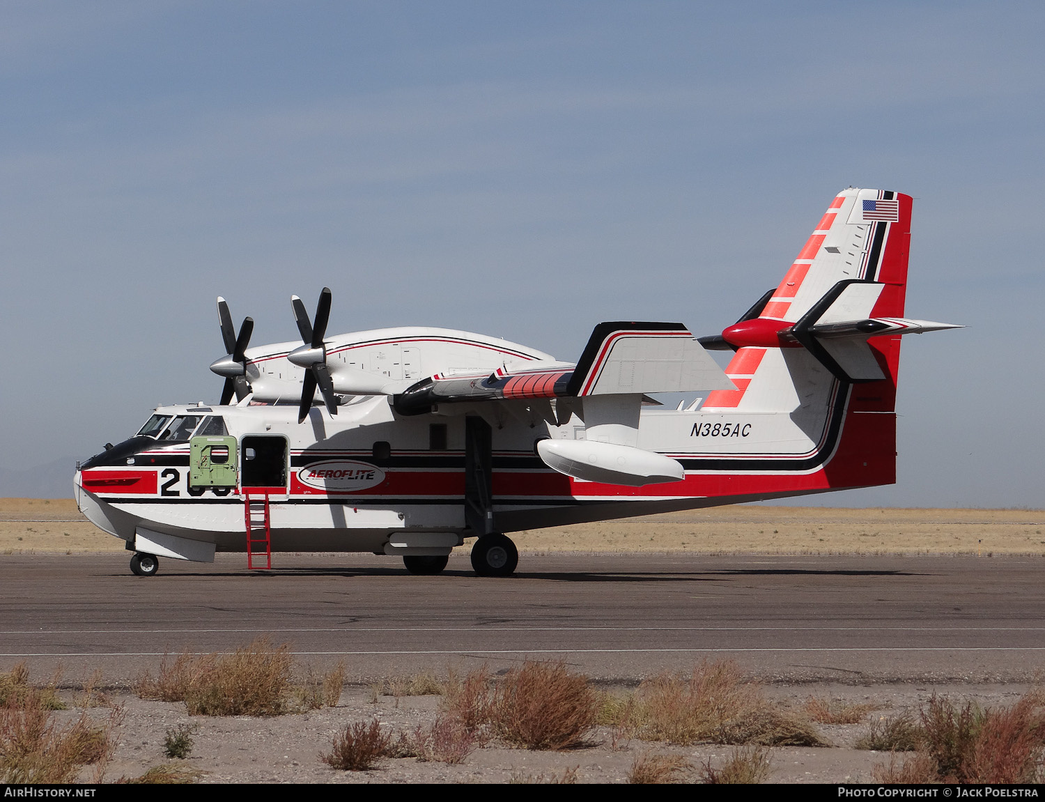 Aircraft Photo of N385AC | Bombardier CL-415 (CL-215-6B11) | Aero-Flite | AirHistory.net #338195