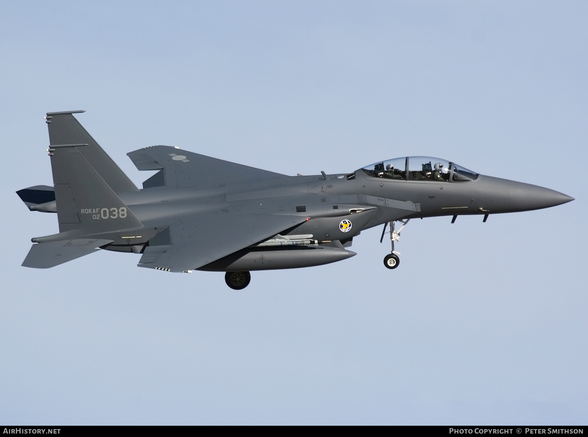 Aircraft Photo of 02-038 | Boeing F-15K Slam Eagle | South Korea - Air Force | AirHistory.net #338196
