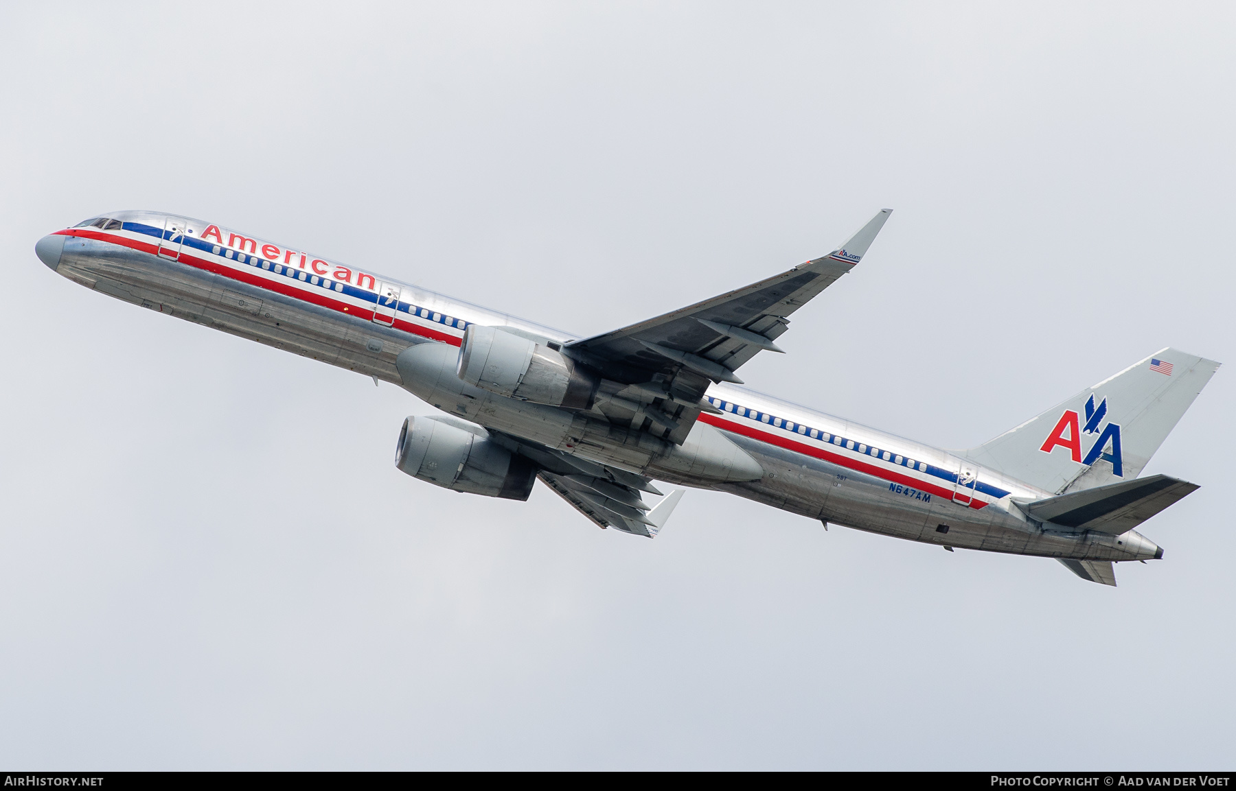 Aircraft Photo of N647AM | Boeing 757-223 | American Airlines | AirHistory.net #338202