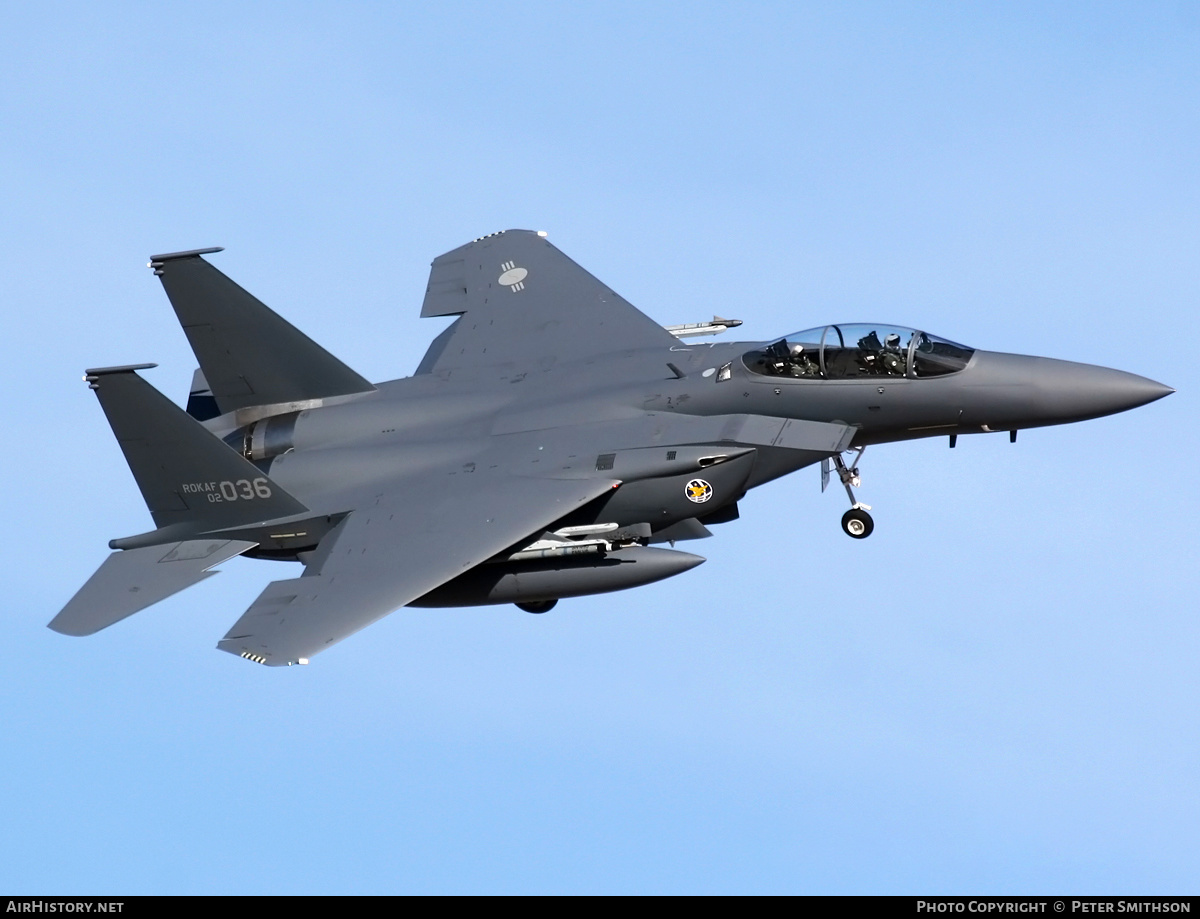 Aircraft Photo of 02-036 | McDonnell Douglas F-15K Eagle | South Korea - Air Force | AirHistory.net #338203