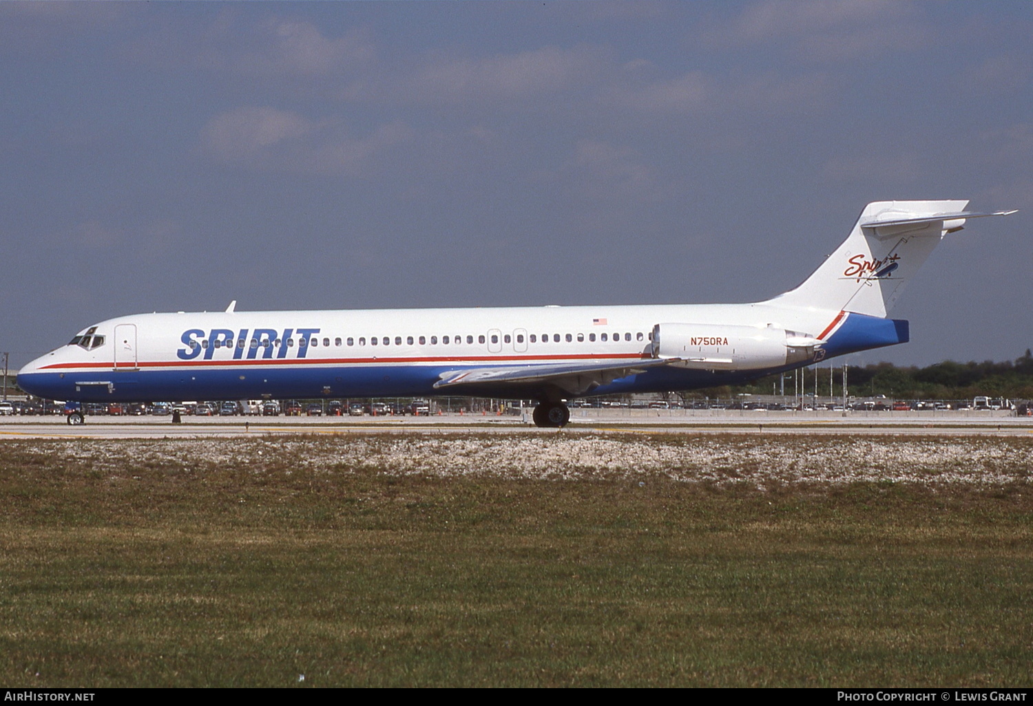 Aircraft Photo of N750RA | McDonnell Douglas MD-87 (DC-9-87) | Spirit Airlines | AirHistory.net #338210