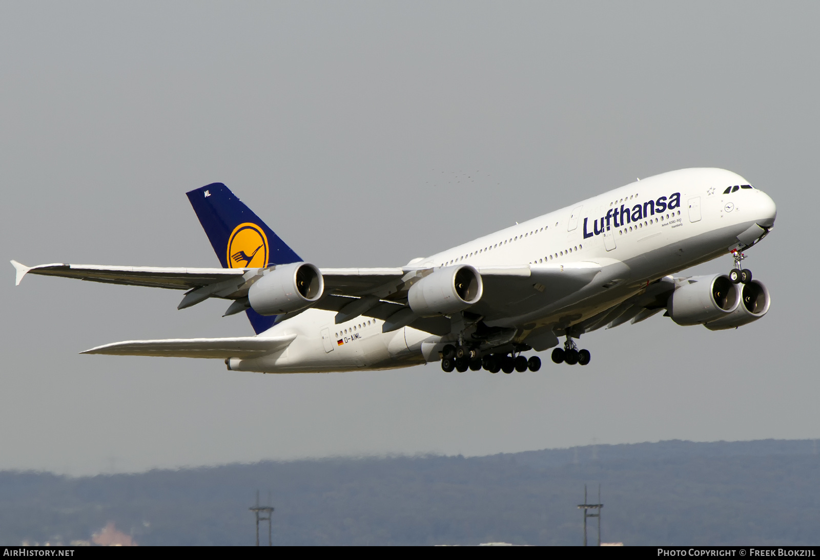 Aircraft Photo of D-AIML | Airbus A380-841 | Lufthansa | AirHistory.net #338211