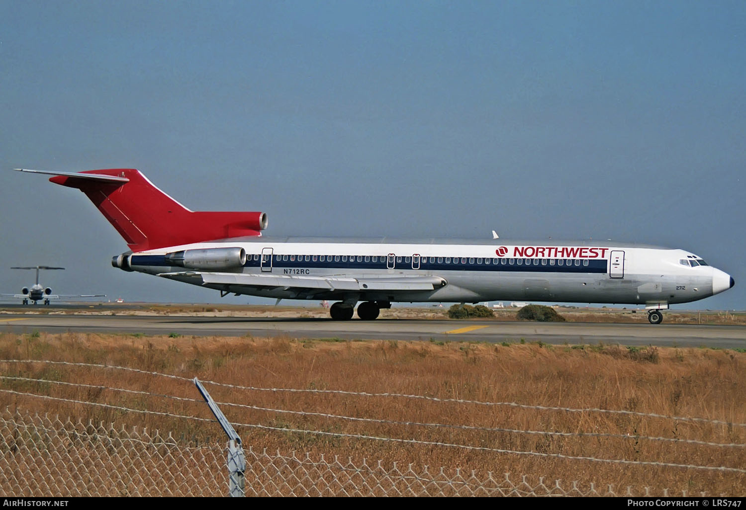 Aircraft Photo of N712RC | Boeing 727-2S7/Adv | Northwest Airlines | AirHistory.net #338233